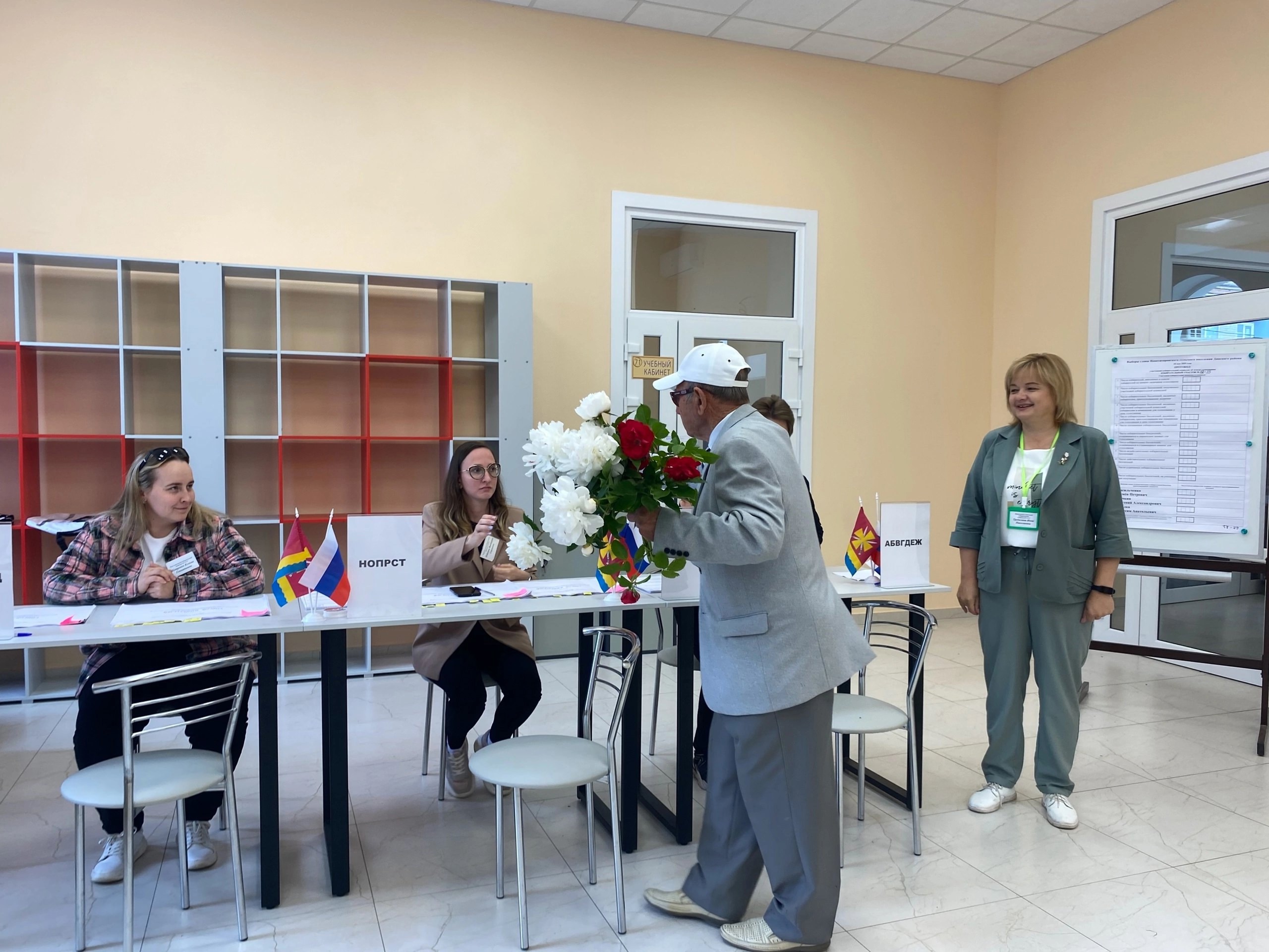 Свой голос на выборах главы Новотитаровского сельского поселения отдал несовершеннолетний узник концлагеря, заслуженный агроном Кубани Иван Андреевич Харченко