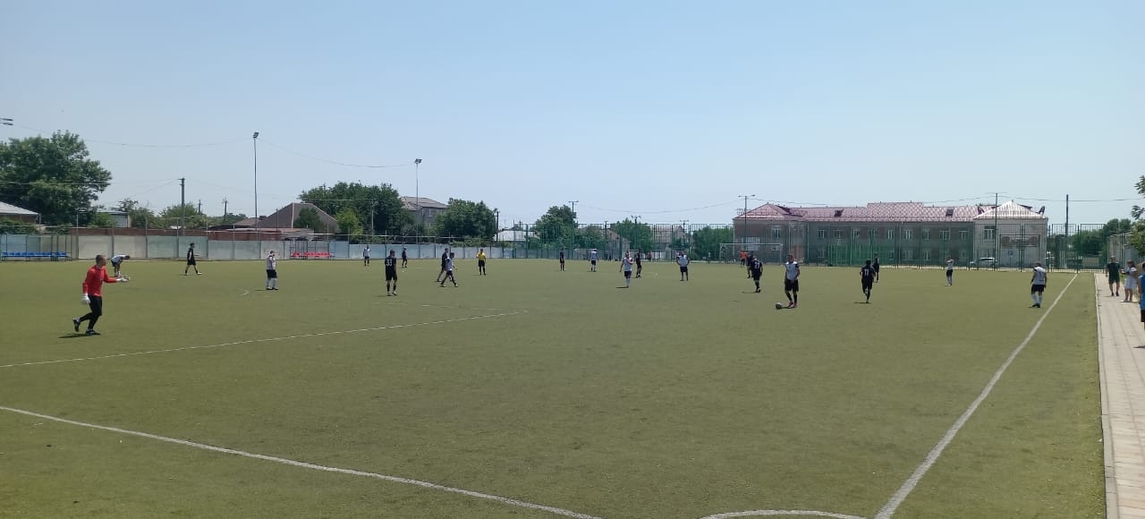 Матч первенства Динского района по футболу!