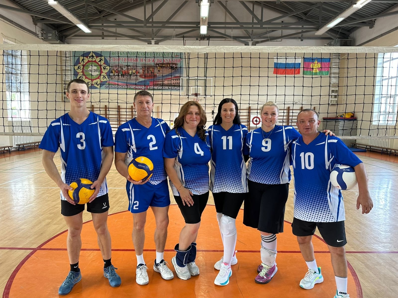 Спортсмены из станицы Новотитаровской приняли участие в  зональном этапе Спартакиады