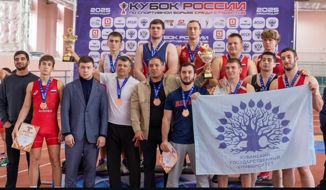 В г. Краснодар завершился Открытый Кубок России по спортивной борьбе среди студентов!