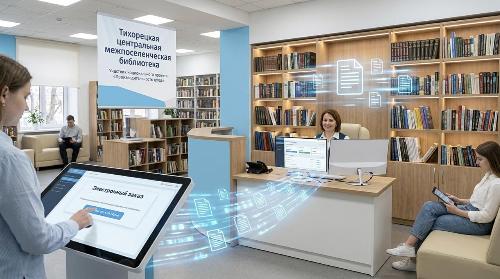 Тихорецкая центральная межпоселенческая библиотека ускорит процесс обслуживания пользователей