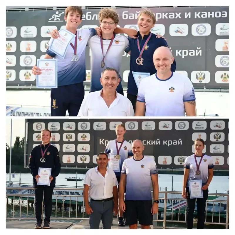 Воспитанники спортивной школы №2 завоевали награды на краевом первенстве по гребле