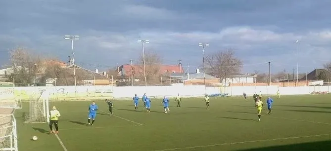 Сегодня на стадионе "Олимп" состоялись два ярких футбольных события!