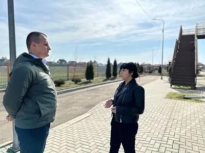 Исполняющий обязанности главы Новотитаровского сельского поселения Семен Васильченко посетил АМДОУ МО Динской район "Детский сад №12"