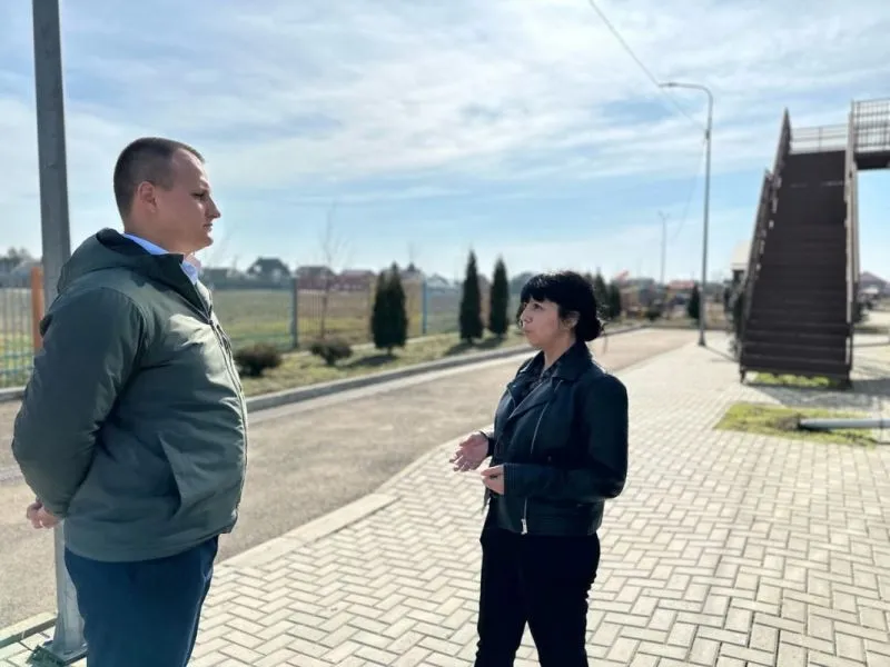 Исполняющий обязанности главы Новотитаровского сельского поселения Семен Васильченко посетил АМДОУ МО Динской район "Детский сад №12"