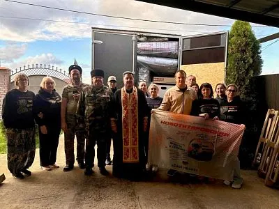 Волонтеры «ТЫЛ-фронту» станицы Новотитаровской и казаки Новотитаровского станичного казачьего общества отправили очередную партию гуманитарной помощи для бойцов СВО