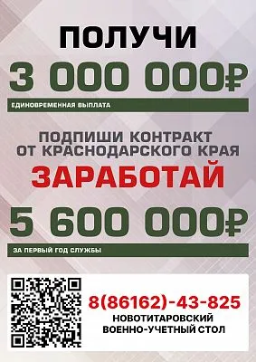 На Кубани проходит набор на контрактную службу в Вооружённых силах РФ.