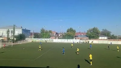 В рамках чемпионата Краснодарского края на стадионе "Олимп" прошел матч по футболу