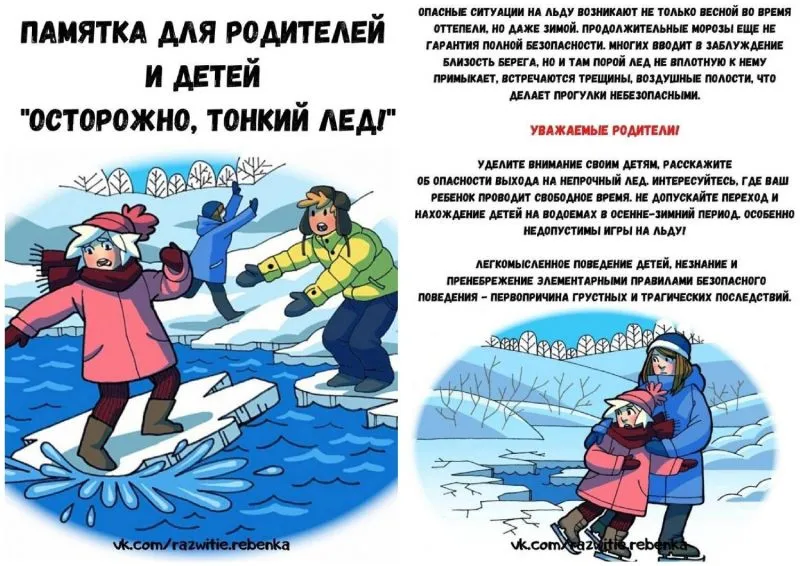 ОСТОРОЖНО, ТОНКИЙ ЛЕД!