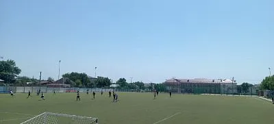Матч первенства Динского района по футболу!