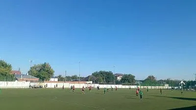 На стадионе «Олимп» состоялся матч тура чемпионата Динского района по футболу