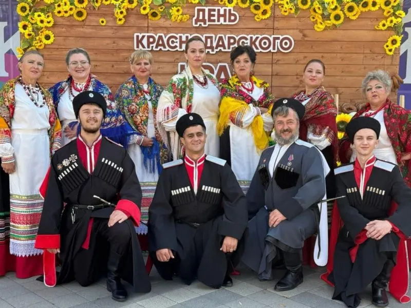 Голос Новотитаровского сельского поселения прозвучали в честь Дня основания Краснодарского края