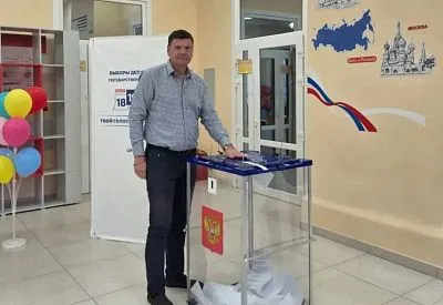 Депутаты Совета Динского района приняли участие в голосовании