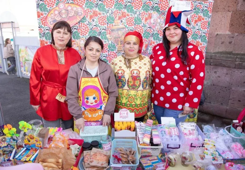 В детском саду №61 прошла ежегодная «Весенняя ярмарка»