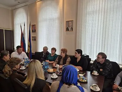 Сегодня состоялась встреча с семьями участников СВО