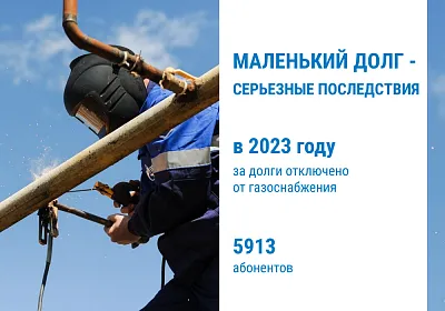 «Газпром межрегионгаз Краснодар» напоминает абонентам об обязанности своевременной оплаты газа".