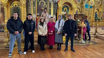 Православная Молодежь 15-го Динского районного Благочиния приняла участие в праздновании Дня Православной Молодежи