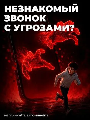 Звонит неизвестный человек и сообщает о минировании, требует что-то сделать или начинает угрожать?