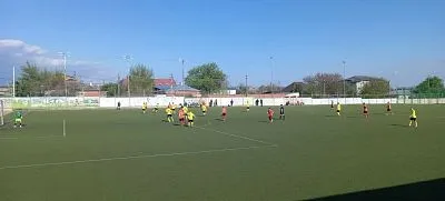 Матч первого тура Кубка Губернатора Краснодарского края по футболу