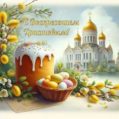 С праздником Воскресения Христова – Светлой Пасхой!