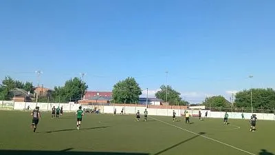 В минувшие выходные на стадионе "Олимп" состоялся яркий матч чемпионата Динского района по футболу